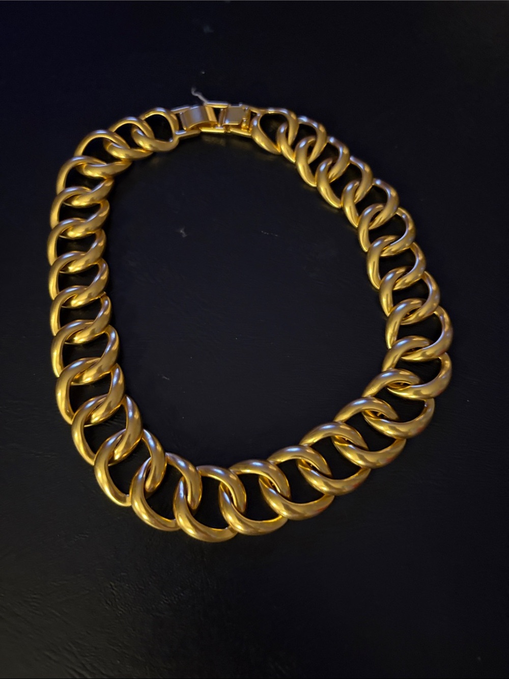 Gold-Tone Chunky Curb Chain Necklace - Women